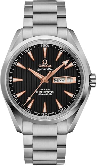 Omega Seamaster Aqua Terra Black Dial Men's Watch
