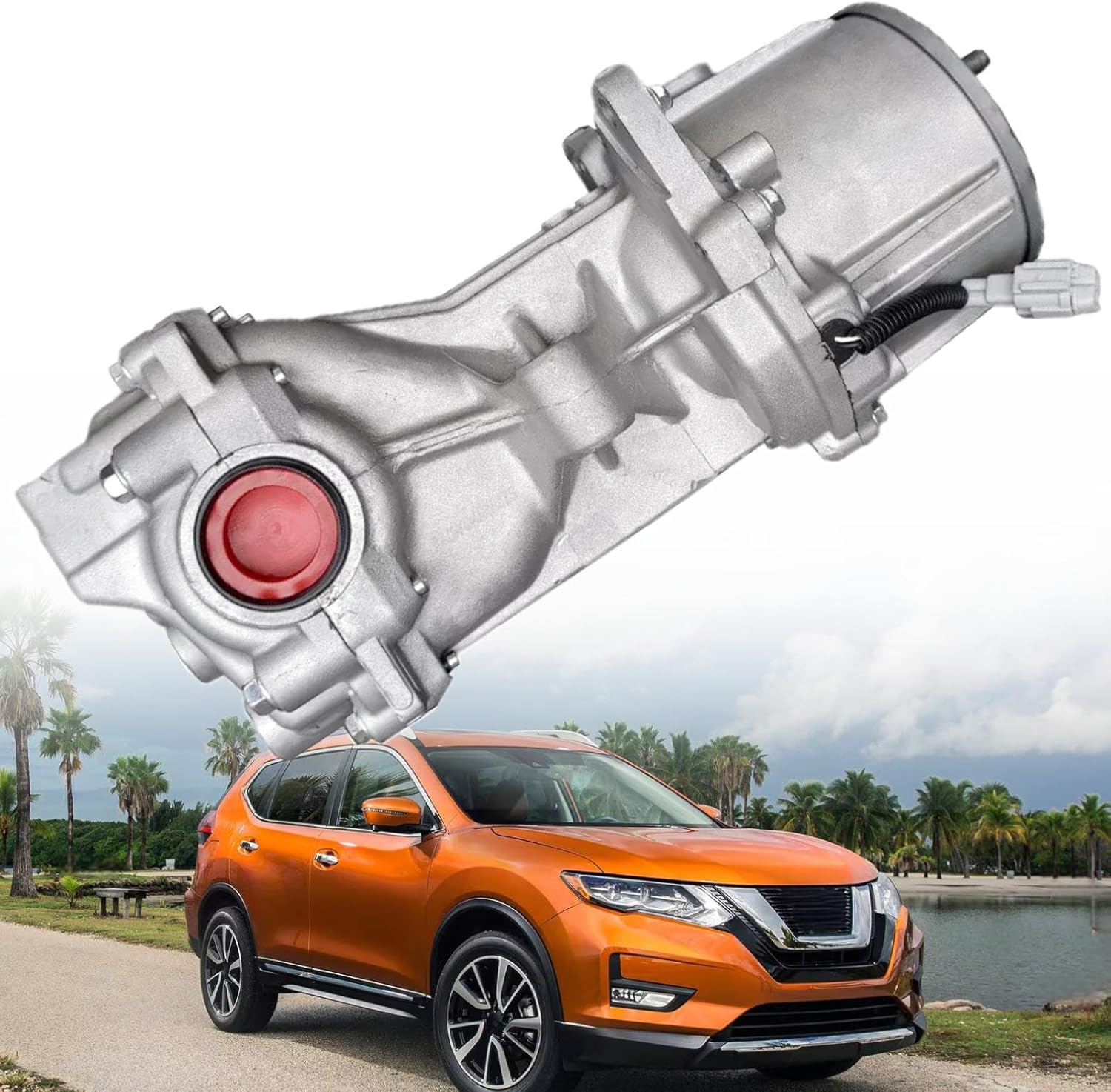 24027-7FV0A 38300-4BF0A Rear Differential AWD Ratio 5.173 Fit for Nissan Rogue Murano Qashqai Sport 2014-2020 2.0L 2.5L 3.5L 383004BF0A