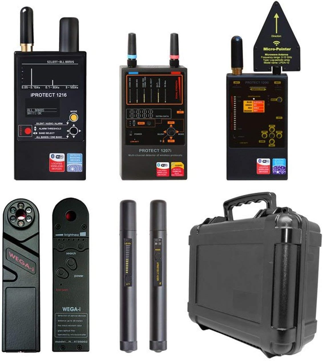 Spy-Max P.I. Complete Professional Detection and Counter Surveillance Kit