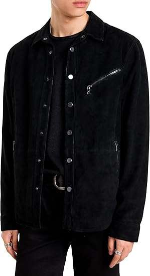 John Varvatos Men's Kadd Shirt Jacket
