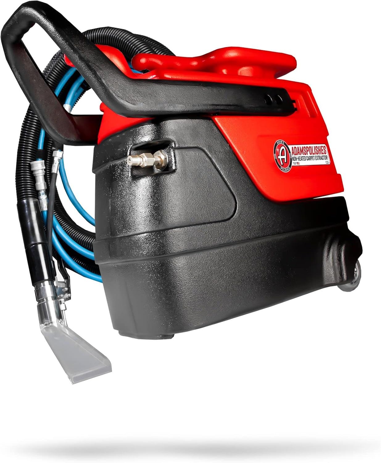 Adam's Non-Heated Carpet Extractor, Powerful Spot and Upholstery Cleaner, Clear Hand Tool, 15 Foot Hose, Easy Dirt and Spot Removal for Vehicles