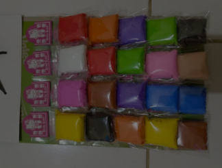 mainan clay isi 20 pcs ecer 1000an siap jual di warung pasti untung