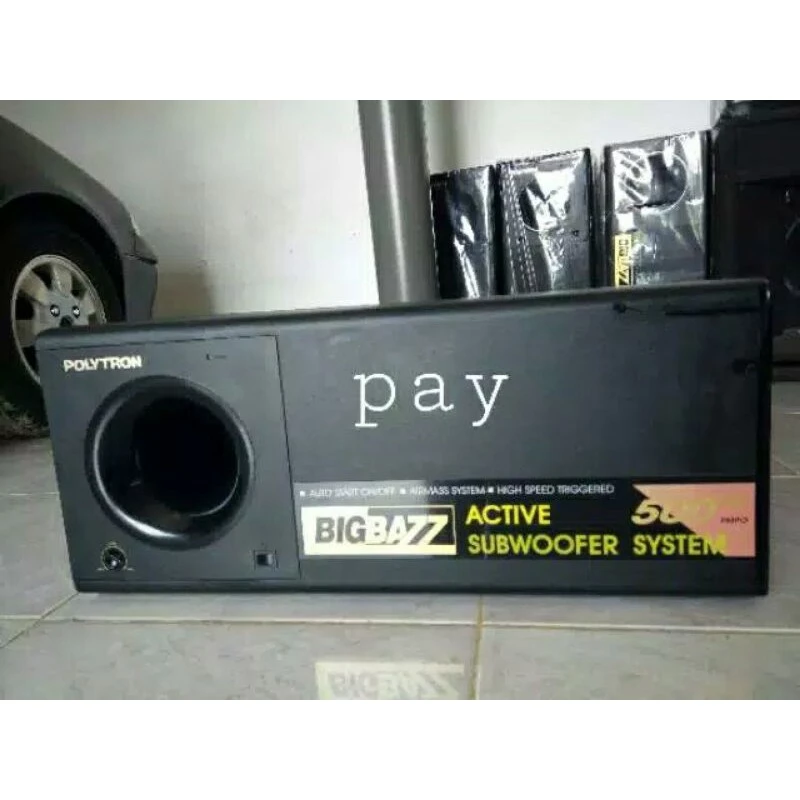 Subwoofer polytron psw 500 rebah