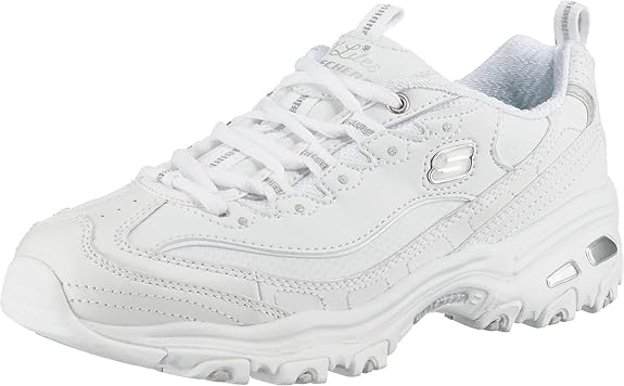 Skechers Women's D'Lites Fresh Start Memory Foam Lace-Up Sneaker