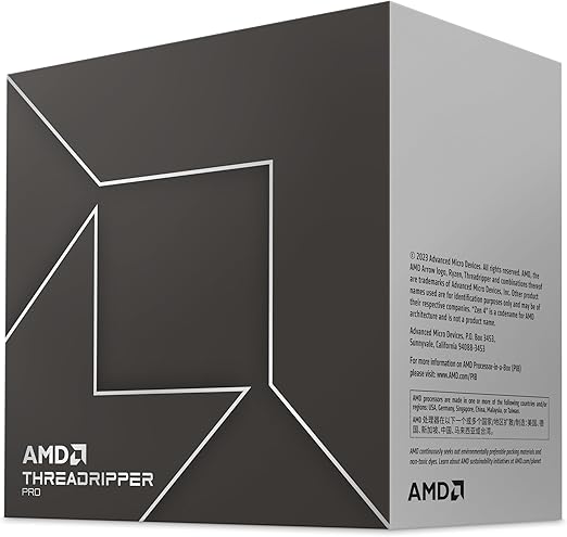 AMD Ryzen™ Threadripper™ PRO 7975WX 32-Core, 64-Thread Processor
