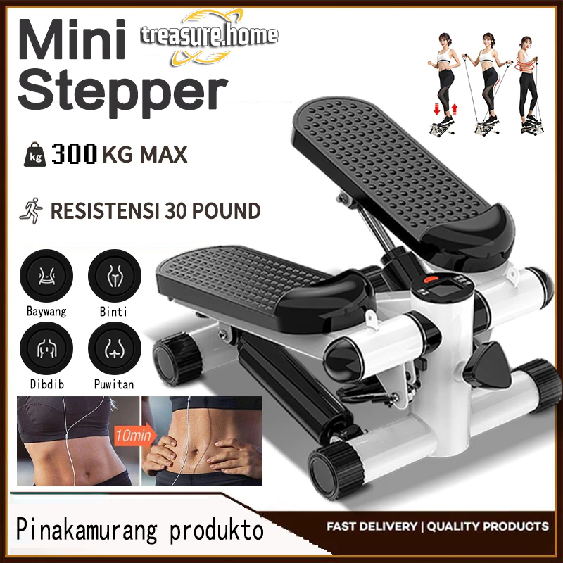 Mini stepper machine, family fitness equipment, multifunctional hydraulic pedal stepper machine