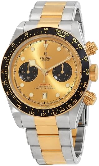Tudor Black Bay Chronograph Automatic Chronometer Champagne Dial Men's Watch M79363N-0007