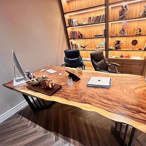 Office Small Computer Desk, Handmade Gaming Table, Office Table, Rustic Center Table, Handmade Furniture, Custom Made Dining Table, Home Decor (50x100 inch)