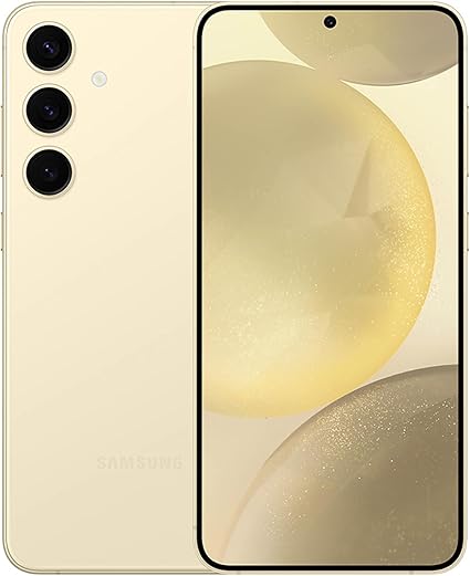 SAMSUNG Galaxy S24+ Plus Cell Phone, 512GB AI Smartphone, Unlocked Android, 50MP Camera, Fastest Processor, Long Battery Life, US Version 2024, Amber Yellow