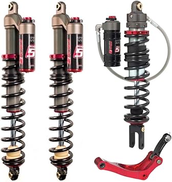 ELKA Suspension Stage 5 Front & Rear Shocks + Linkage - Compatible with Yamaha Banshee 350 87-2012