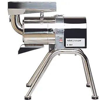 Robot Coupe C120 Automatic Pulp and Juice Extractor, Stainless Steel Continuous Feed Sieve, 275 Pound Per Hour, 120v, Single Phase