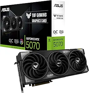 ASUS TUF Gaming GeForce RTX ™ 5070 12GB GDDR7 OC Edition Gaming Graphics Card (PCIe® 5.0