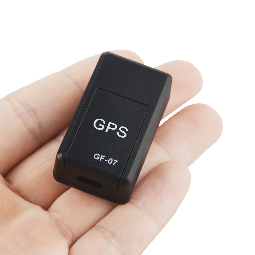 GF-07 Mini Portable Magnetic GSM Locator, Easy Hide Tracker untuk Mobil, Pelacakan Anak Real-time dengan Kontrol Suara SOS Anti-pencurian