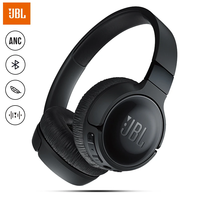 JBL – casque d'écoute sans fil Bluetooth 5.0, basse profonde, hi-fi, avec Microphone, pliable, Original, T510BT