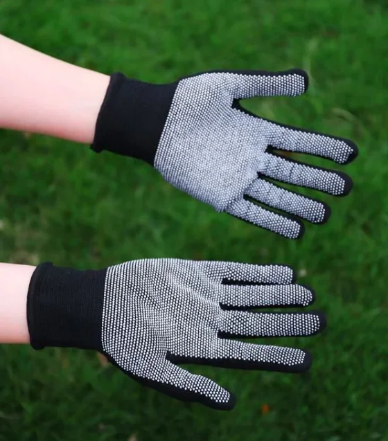 1 pair Two-Tone Gardening Glove