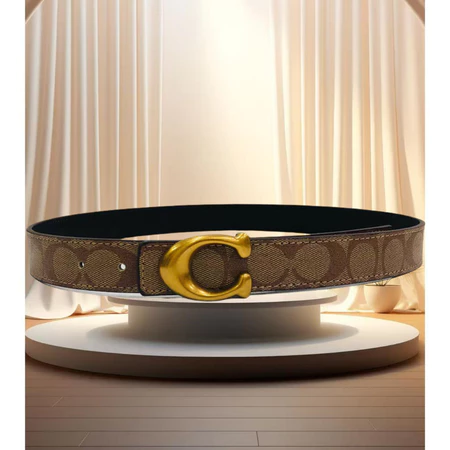 [✅100% Original]Sabuk bermotif gesper emas, ikat pinggang untuk wanita[Free Box ]