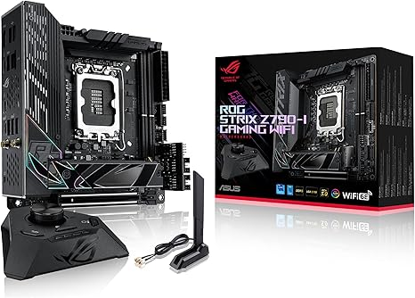 Asus Sparepart Rog Strix Z790-I Gaming WiFi Intel Z790 LGA 1700 Mini ITX, W128279244 (Intel Z790 LGA 1700 Mini ITX)